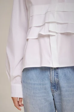 Camicia Con Tulle-Liviana conti New