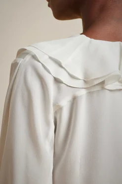 Camicia Con Volant-Liviana conti Online