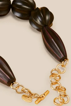 Collana Corta Legno-Liviana conti Clearance