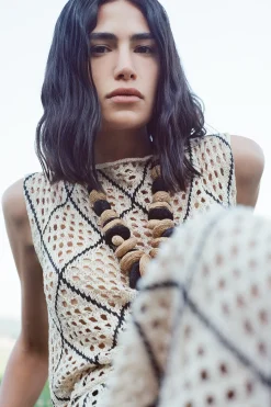 Collana Rafia Bicolo-Liviana conti Sale