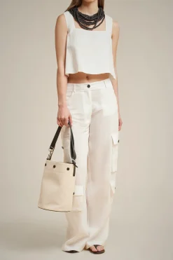Crop Top-Liviana conti Clearance