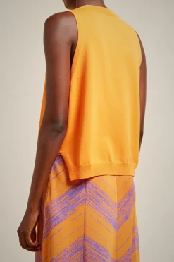 Gilet Con Bottoni-Liviana conti Store