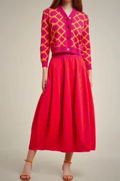 Gonna Jacquard-Liviana conti Flash Sale