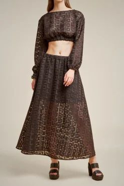 Gonna Macrame'-Liviana conti New