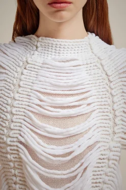 Maglia Fettucce-Liviana conti Fashion