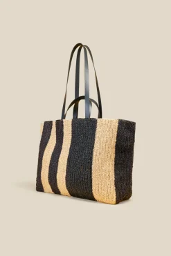 Maxi Tote A Righe-Liviana conti Shop