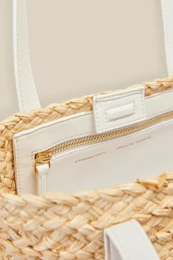 Mini Tote Rafia-Liviana conti Flash Sale