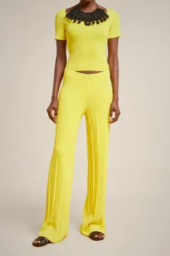 Pantalone Plisse'-Liviana conti Cheap