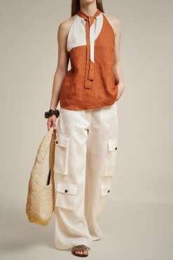 Top Con Fiocco-Liviana conti Best Sale