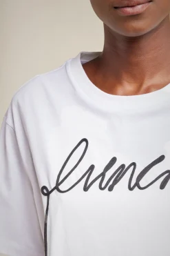 T-Shirt Ricamo-Liviana conti Flash Sale